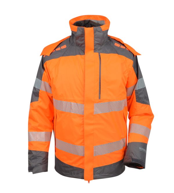 Warnschutz Winter-Regenjacke 3-1 HI-VIZ